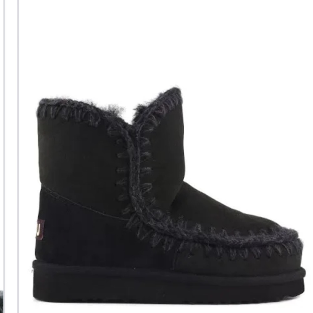 Mou Black Boots